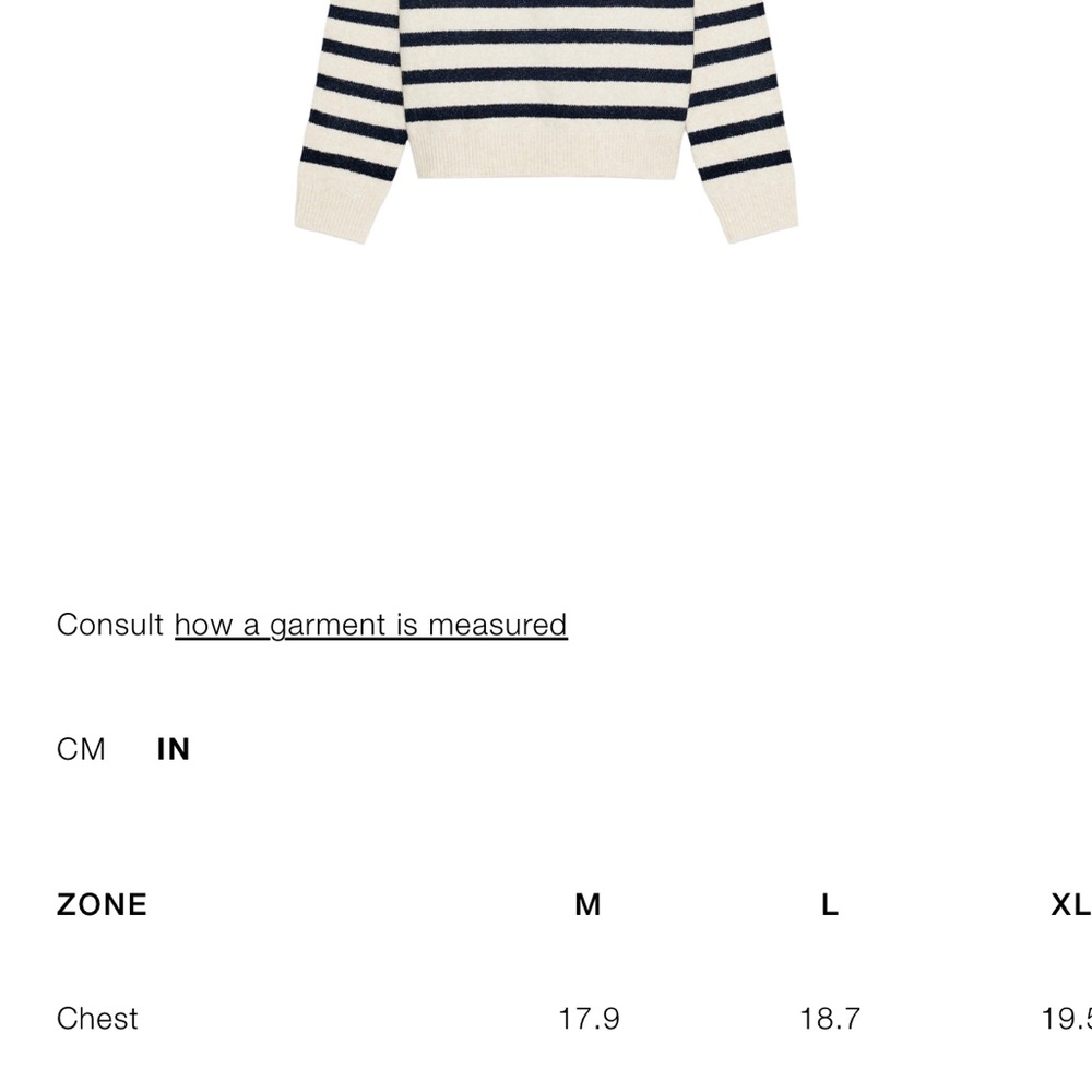 Zara Black and White Striped Sweater - Picture 10 of 10